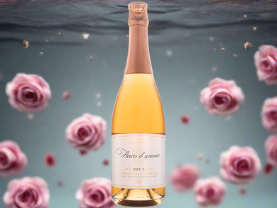 Fleurs d' amour  champagne rose agiorgitiko athanasiou winery